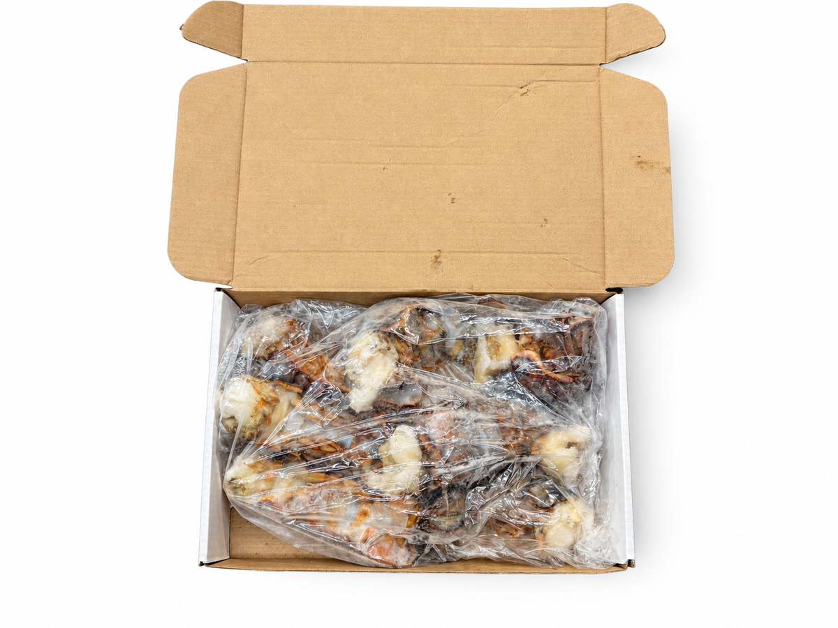 Lobster (Raw), 8-10 oz, Tails, Frozen, Canada, NW, 5 lb