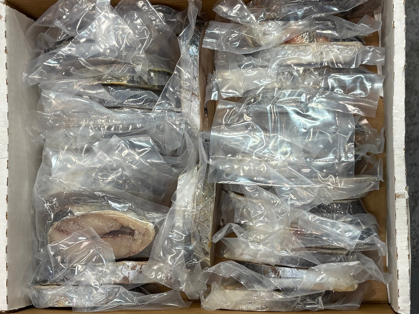 King Fish, 4-6 oz, Steaks, Frozen, IVP, Venezuela, NW, 10 lb