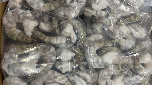 Shrimp, (Black Tiger), 13-15, PDTO, Frozen, Vietnam, NW, 10 lb , 5 x 2 lb