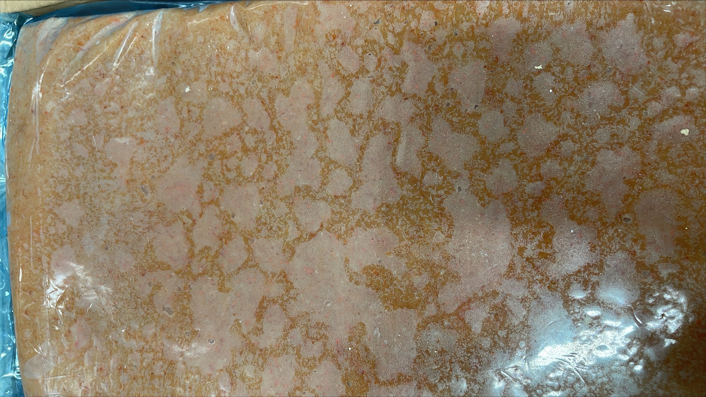 Lobster Meat, Minced, Boneless, Frozen, IVP, Canada, NW, 25 lb, 5 x 5 lb