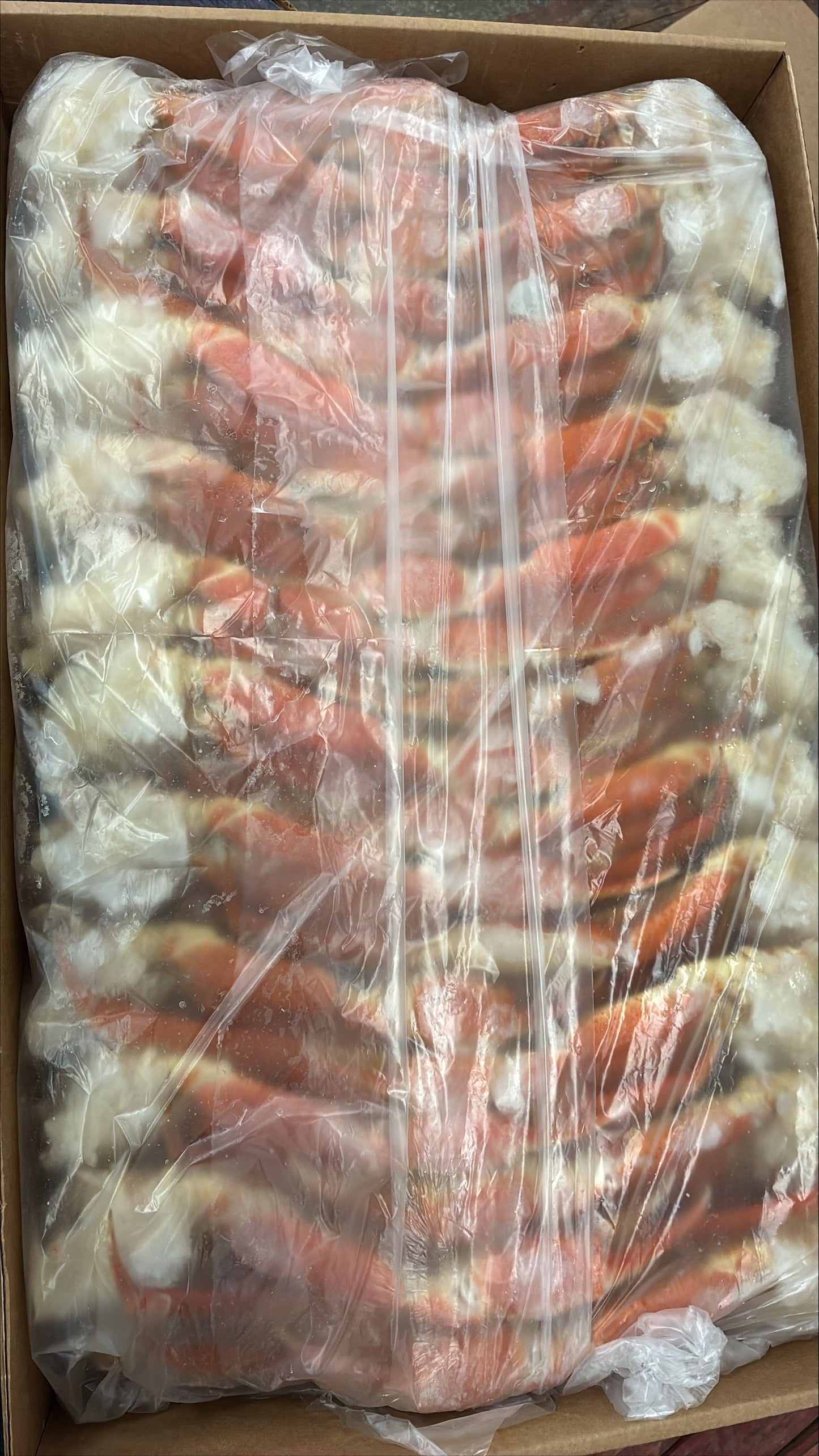 Crab (Snow), 5-8oz, Cluster, Cooked, Frozen, Norway, IQF, NW 20lbs.