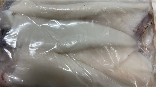 Squid (Loligo For.), U5, Whole, Cleaned, Frozen, Thailand, Blue Ocean , NW, 12 kg, 6 x 2 kg