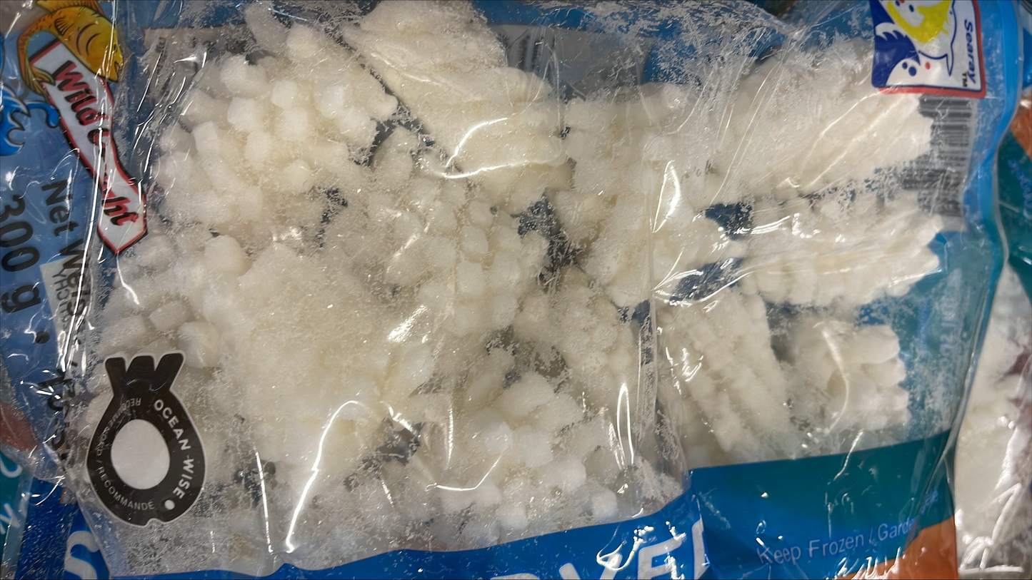 Squid(Carved), Frozen, China, NW 13.23lb, 20x300g