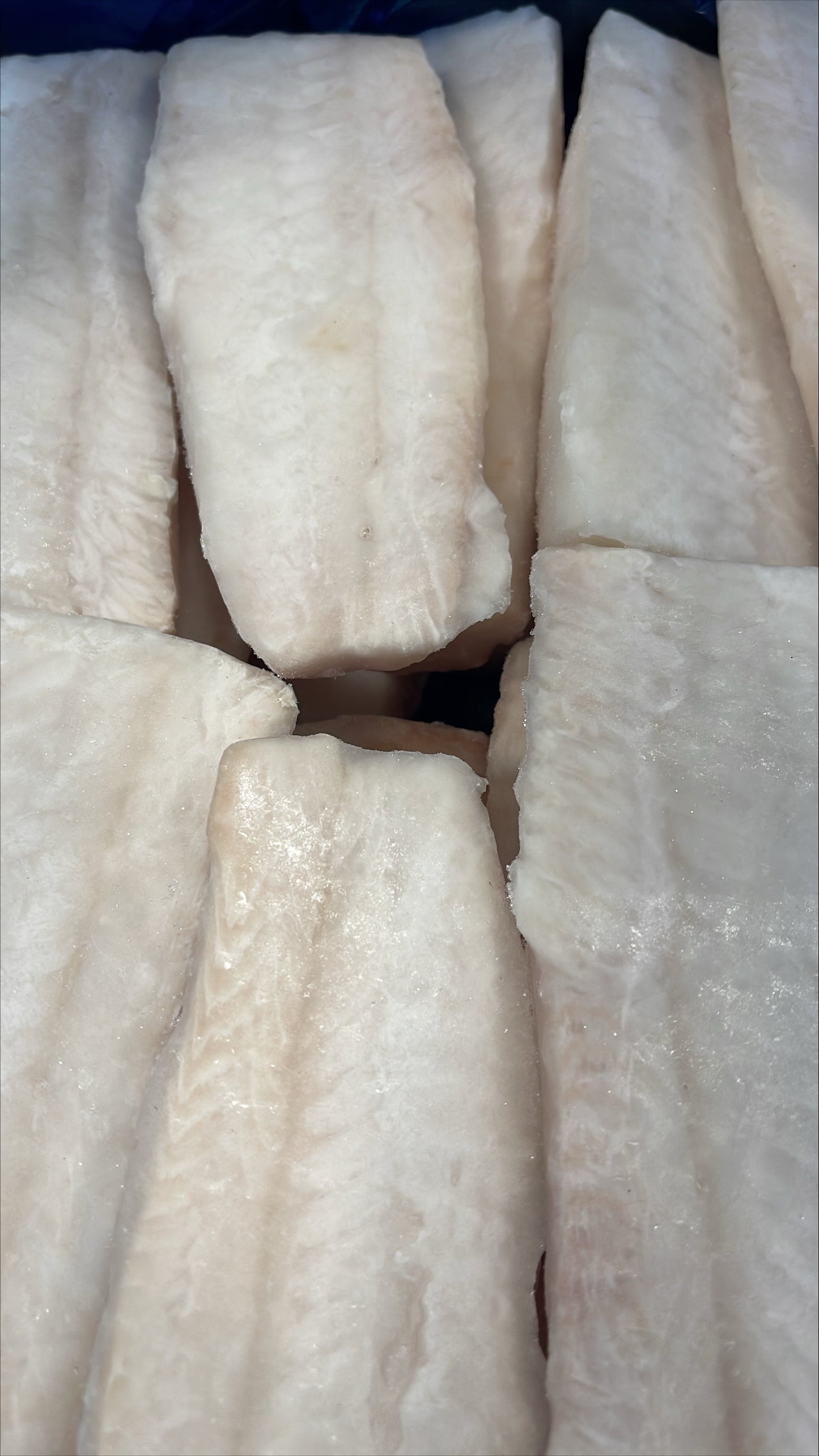 Haddock(Chemfree) 6oz, Loins, Skinless, Boneless, Frozen, IQF, China, Ocean Harvest, NW, 10lb