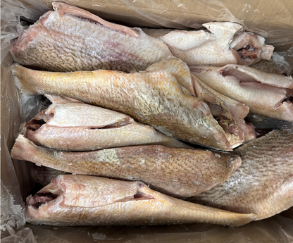 Croaker (Yellow), 16-32oz, Pan Ready, Frozen, Brazil,NW, 25lb