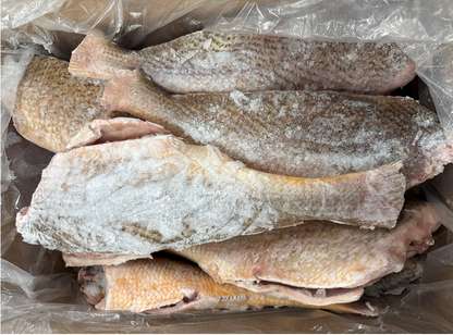 Croaker (Yellow), 32-64oz, Pan Ready, Frozen, Brazil,  NW, 25lb