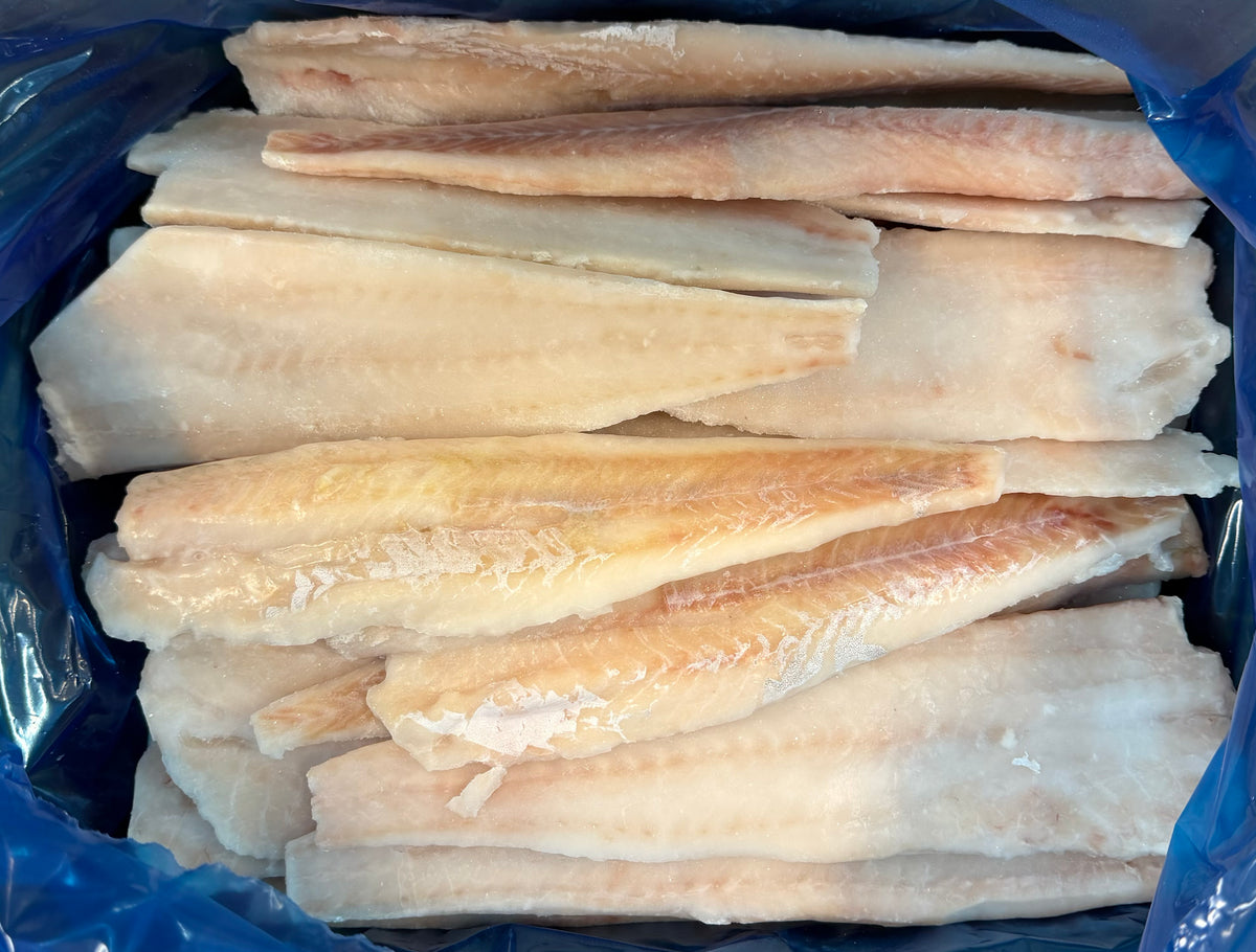 Pollock, 4-6 oz, Fillets, Skinless, Boneless, Frozen, IQF, China, Ocean Harvest, NW, 10 lb