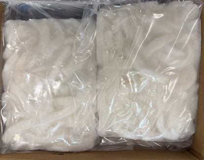 Squid (Gigas), 4-6 inch, Strips, Block, Frozen, China, NW, 10 lb, 4 x 2.5 lb