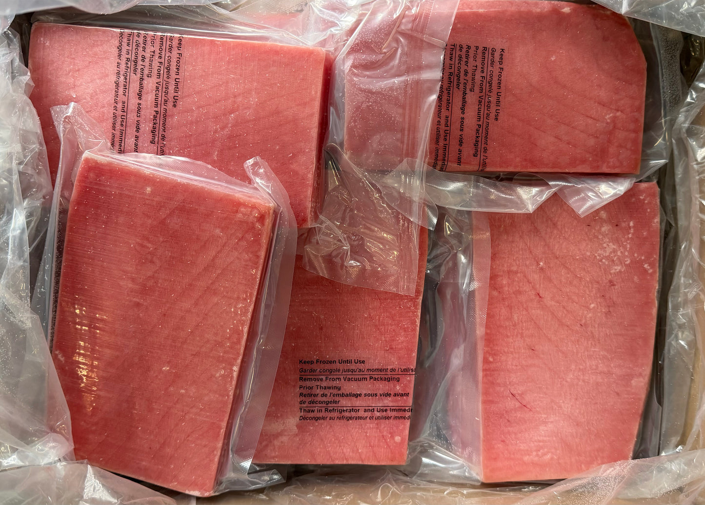 Tuna,10-12 oz, Saku, Indonesia, Frozen, NW, 10 lb