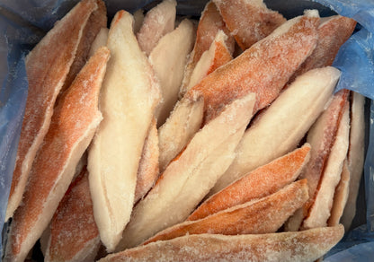 Perch (Ocean), 4-6 oz, Skin On, Boneless, Frozen, NW, 10 lb