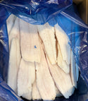 Halibut (Pacific), Under 4oz, Fletches, Frozen, IQF, Ocean Harvest, NW, 10lb