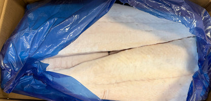 Halibut (Pacific), 3-5lb, Fletches, Frozen, IQF, Ocean Harvest, NW, 25lb