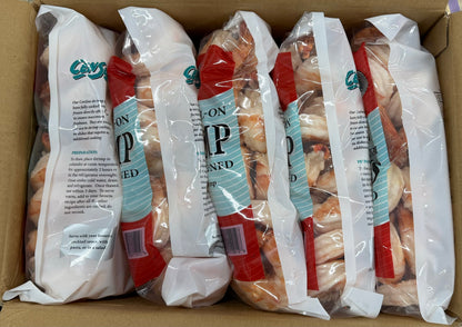 Shrimp (Black Tiger), 8-12, Cooked PDTO, Frozen, Vietnam, NW, 10 lb, 5x2lb