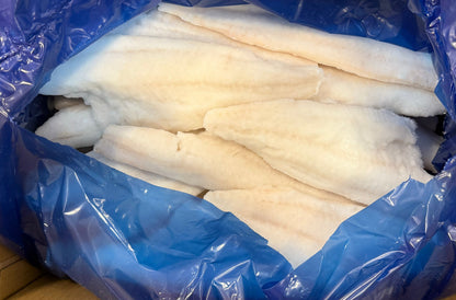 Haddock, 5 oz, Fillets, Skinless, Boneless, J-Cut, Frozen, IQF, China, Ocean Harvest, NW, 10 lb