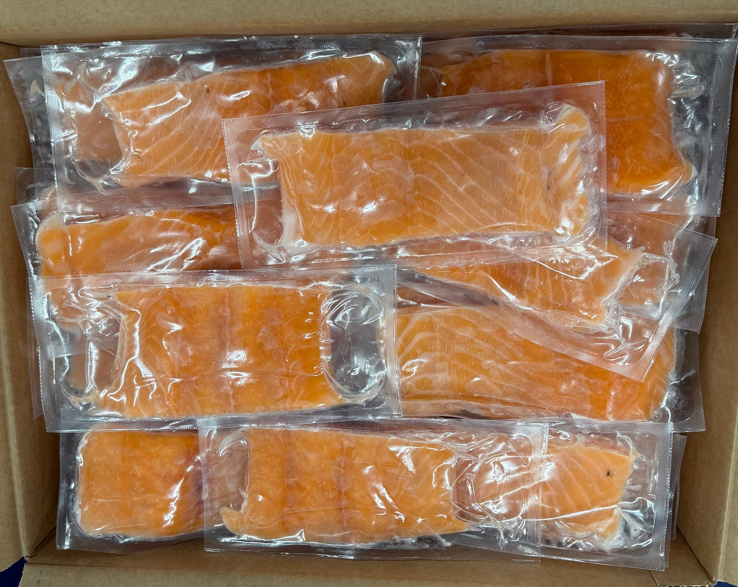 Salmon(Atlantic),6oz, Portions, Skinless, Boneless, Frozen, IVP, Ocean Harvest, Norway, NW,10 lb