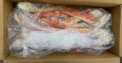 Crab (King), Red, Cooked, 6-9, Legs & Killer Claws with Arms, Frozen, IQF, China, NW,10lb