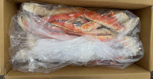 Crab (King), Red, Cooked, 6-9, Legs & Killer Claws with Arms, Frozen, IQF, China, NW,10lb
