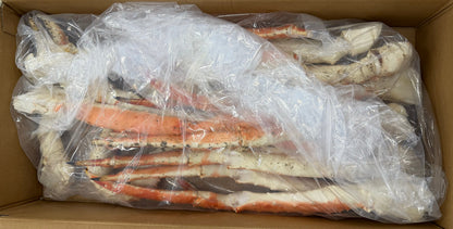 Crab (King), Red, Cooked, 12-15, Legs & Killer Claws with Arms, Frozen, IQF, China, NW,10lb