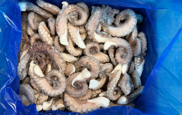 Octopus (Vulgaris), T6 (0.8-1.2 kg), LEGS Frozen, IQF, Morocco,  NW, 6 kg (13.23 lb)