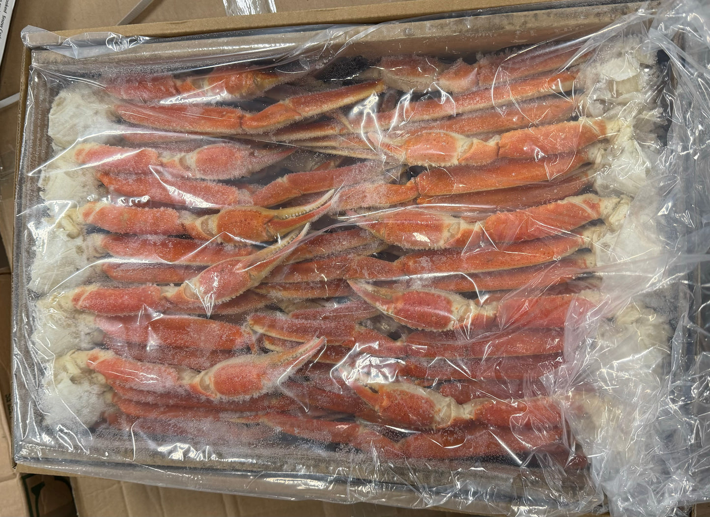 Crab (Snow), Cooked, 8-10oz, Section, Frozen, IQF, China, NW, 10lb