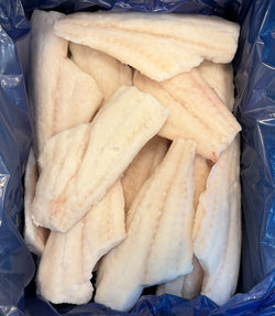 Haddock, 7 oz, Fillets, Skinless, Boneless, J-Cut, Frozen, NW, 10 lb
