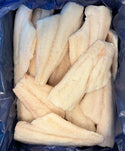 Haddock, 7 oz, Fillets, Skinless, Boneless, J-Cut, Frozen, NW, 10 lb