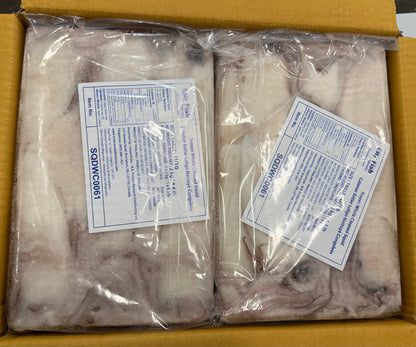 Squid (Loligo For.), U10, Whole, Cleaned, Frozen, City Fish, NW, 12kg, 6X2kg