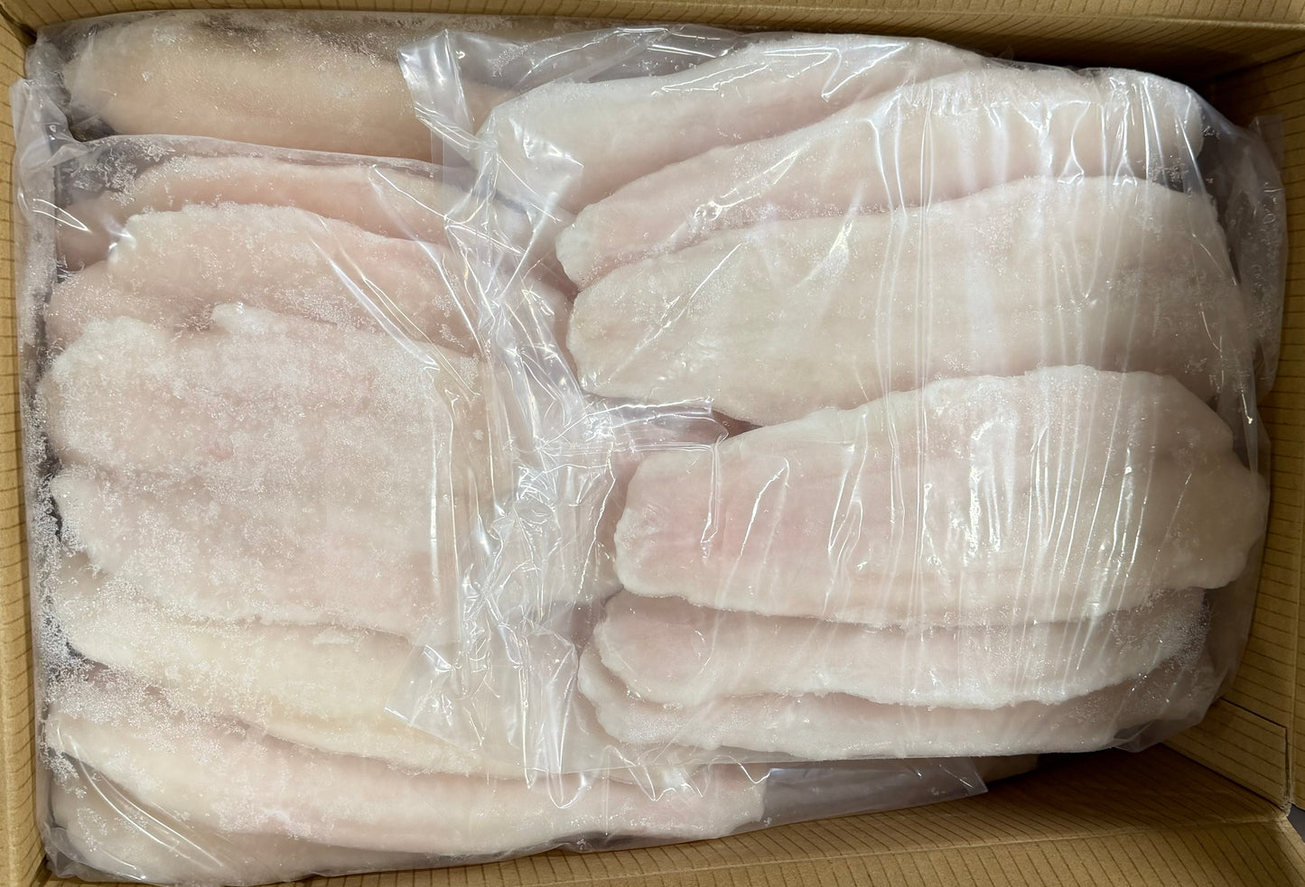 Basa, 8-10 oz, Fillets, Frozen, NW, 30 lb, 6 x 5 lb