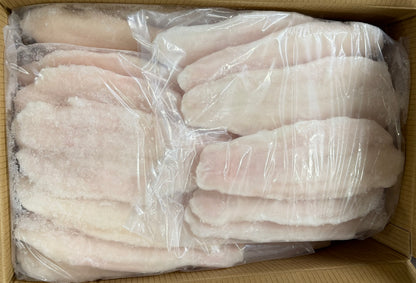 Basa, 8-10 oz, Fillets, Frozen, NW, 30 lb, 6 x 5 lb
