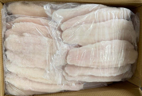 Basa, 8-10 oz, Fillets, Frozen, NW, 30 lb, 6 x 5 lb