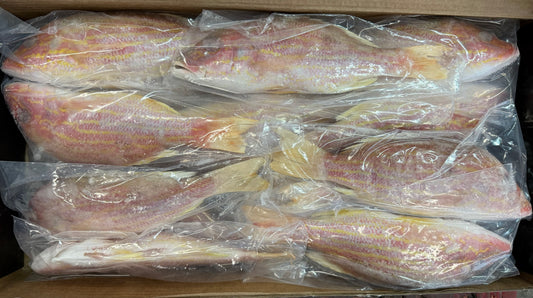 Snapper (Lane), 1/4-1/2 lb, GGS, Frozen, IWP, Brazil, NW, 10 lb