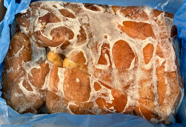 Cod Roe, 400-600 g, Frozen, Norway, NW, 10 kg (22.05 lb)