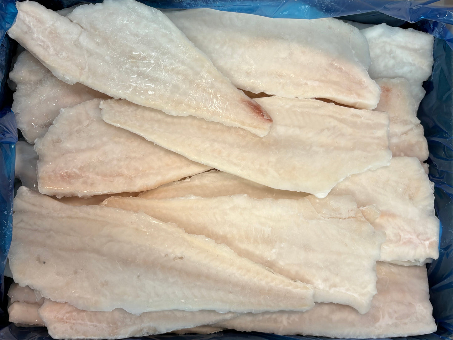 Pollock, 4-6 oz, Fillets, Skinless, Boneless, China, Frozen, IQF, NW, 40 lb (4x10 lb)