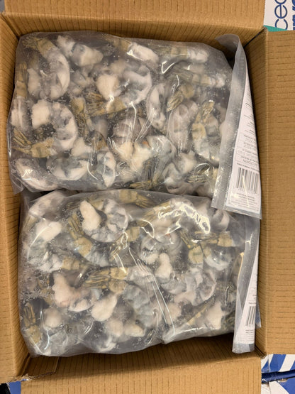 Shrimp (Black Tiger), 16-20, PDTO, Frozen, Vietnam, Ocean Harvest, NW, 10 lb, 5x2lb