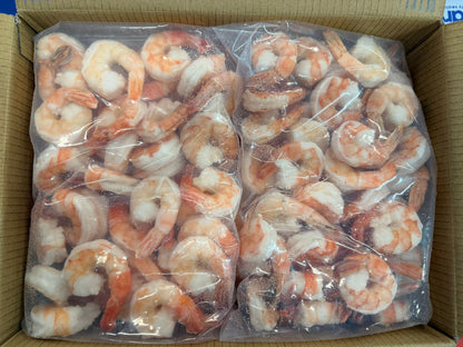 Shrimp (Black Tiger), 21-25, CPDTO, Frozen, Ocean Harvest, Vietnam, NW, 10 lb , 5 x 2 lb