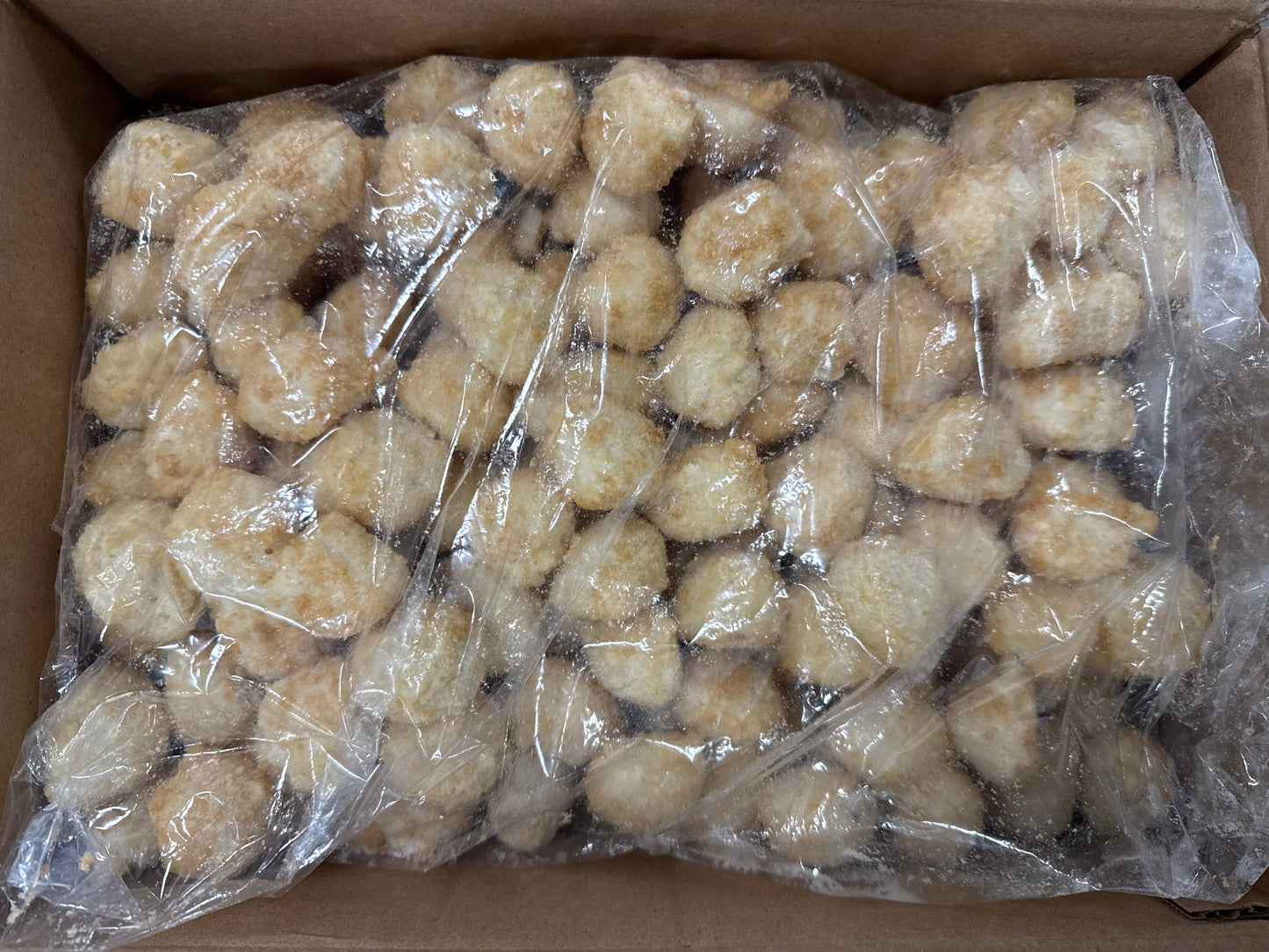 Scallops, 30-40, Breaded, Frozen, NW, 5 lb