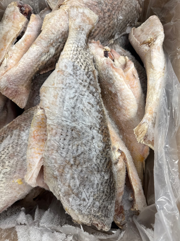 Croaker (Yellow), 24-32oz, Pan Ready, Frozen, Brazil, NW, 25lb