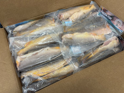 King Weakfish (Bangamary), 3-6 ppb, Whole, Frozen, Brazil, AN, 2lb bag, NW, 22lb