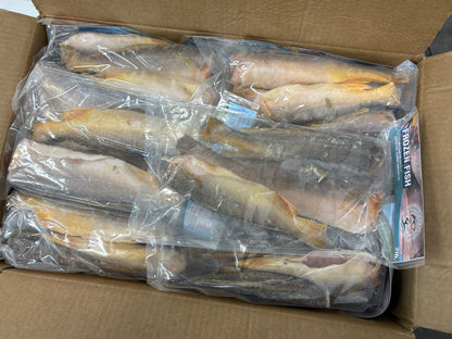 King Weakfish (Bangamary), 3-6 ppb, Whole, Frozen, Brazil, AN, 2lb bag, NW, 22lb