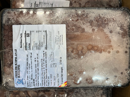 Octopus (Cleaned) 2-4 lb, Whole, Tray, Frozen, Spain, NW 30 lb