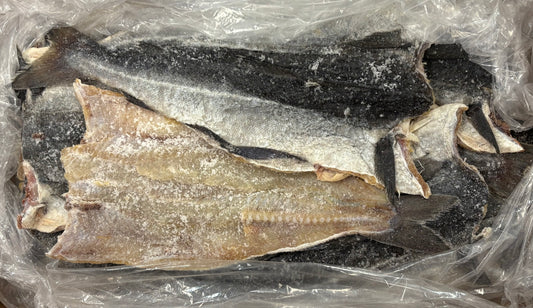 Pollock (Green, Salted), Medium, WET, NW, 50 lb