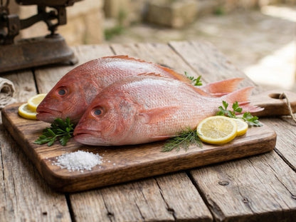 Snapper (Red), 1/2-3/4 lb, WGGS, Frozen, Brazil, Prime, NW, 10 lb