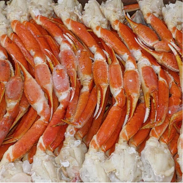 Crabe (neige), 8-10 oz, grappes, congelé, NW, 10 lb