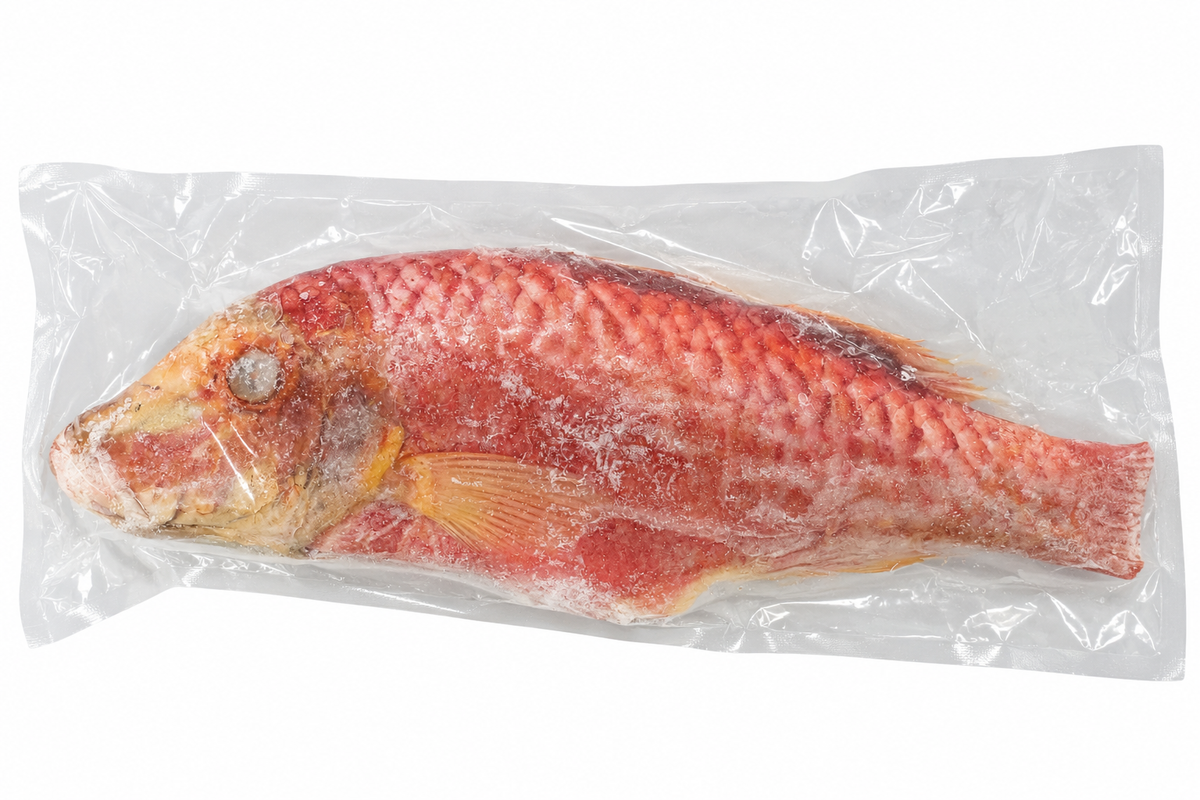 Mullet (Red), 150gm up, WGGS, Frozen, IQF, IWP, Vietnam, Ocean Harvest, NW,10lb
