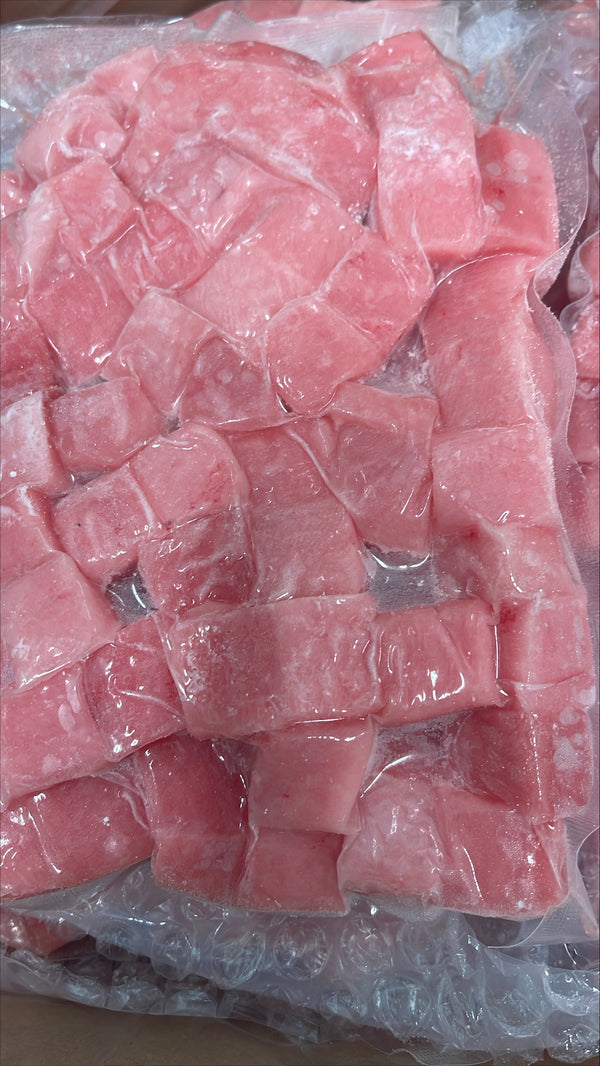 Poke Cubes (Yellowfin Tuna), Frozen, IQF,  NW, 10 lb