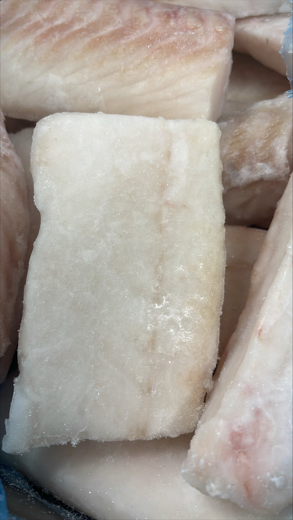 Cod(Atlantic),6 oz, Loins, SL, BL, Chem Free, Frozen,NW,10 lb
