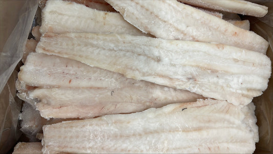 Cod (Blue),6-8oz, Fillets, Frozen, IQF, China, NW, 10lb