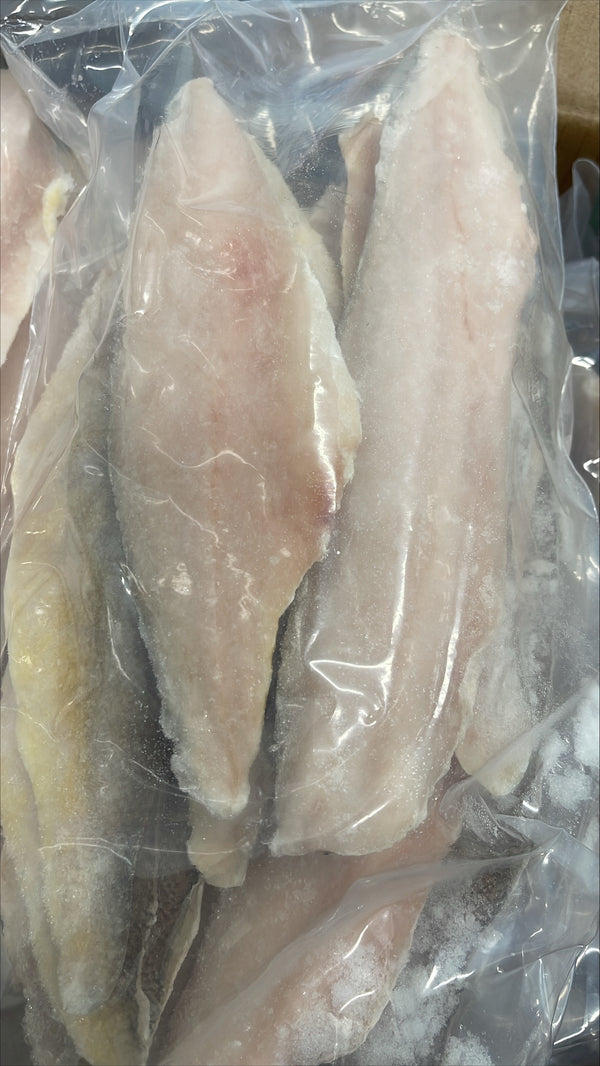 King Weakfish (Bangamary), 60-110gm, Fillet, Frozen, Brazil,  NW, 44 lb