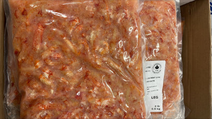 Lobster Meat, Leg, Cooked, Frozen, NW, 12lb, 6 x 2lb