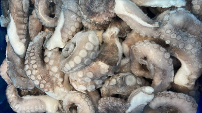 Octopus, (Vulgaris), T6 (0.8-1.2 kg), Legs, Frozen, NW, Morocco, 6 kg (13.23 lb)